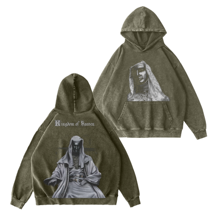 King Baldwin IV Unisex Washed T-shirt/Crewneck/Hoodie-Limited Sale