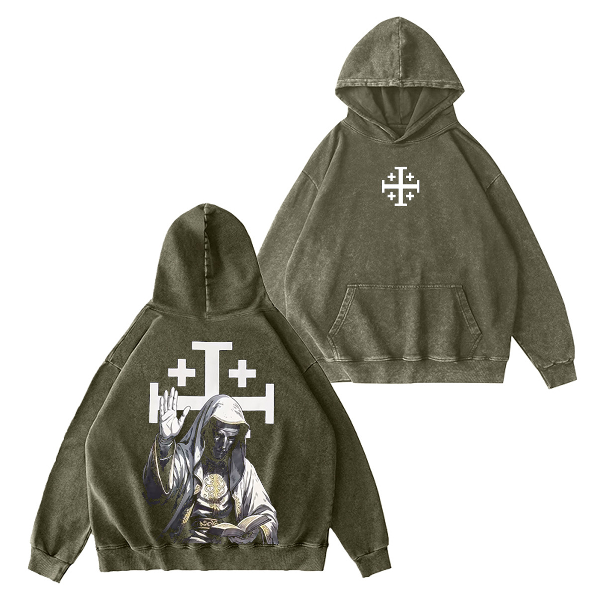 Baldwin IV Vintage Washed T-shirt/Crewneck/Hoodie-Limited Sale