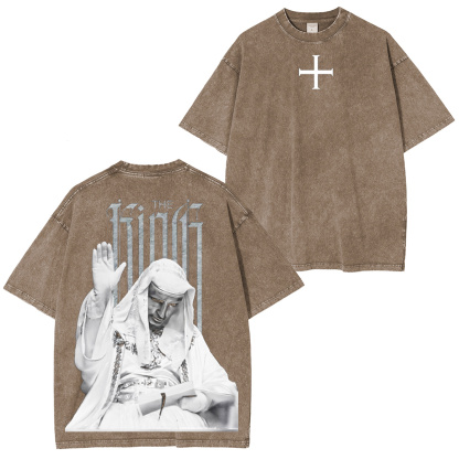 King Baldwin IV Vintage Washed T-shirt/Crewneck/Hoodie-Limited Sale