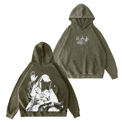 King Baldwin IV Vintage Washed T-shirt/Crewneck/Hoodie-Limited Sale