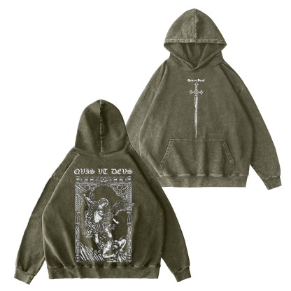 Archangel  Michael Vintage Washed T-shirt/Crewneck/Hoodie-Limited Sale
