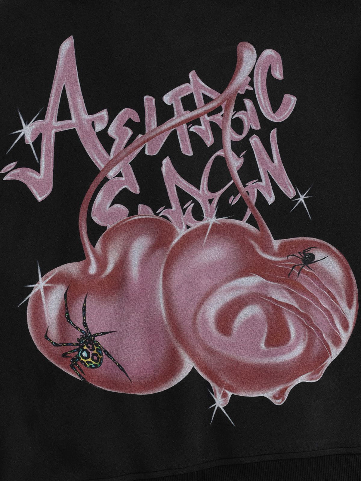 Aelfric Eden Boxy Spider Cherry Hoodie-Limited Sale