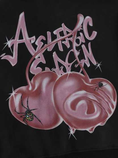 Aelfric Eden Boxy Spider Cherry Hoodie-Limited Sale