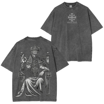 Baldwin IV Leper King Washed T-shirt/Crewneck/Hoodie-Limited Sale