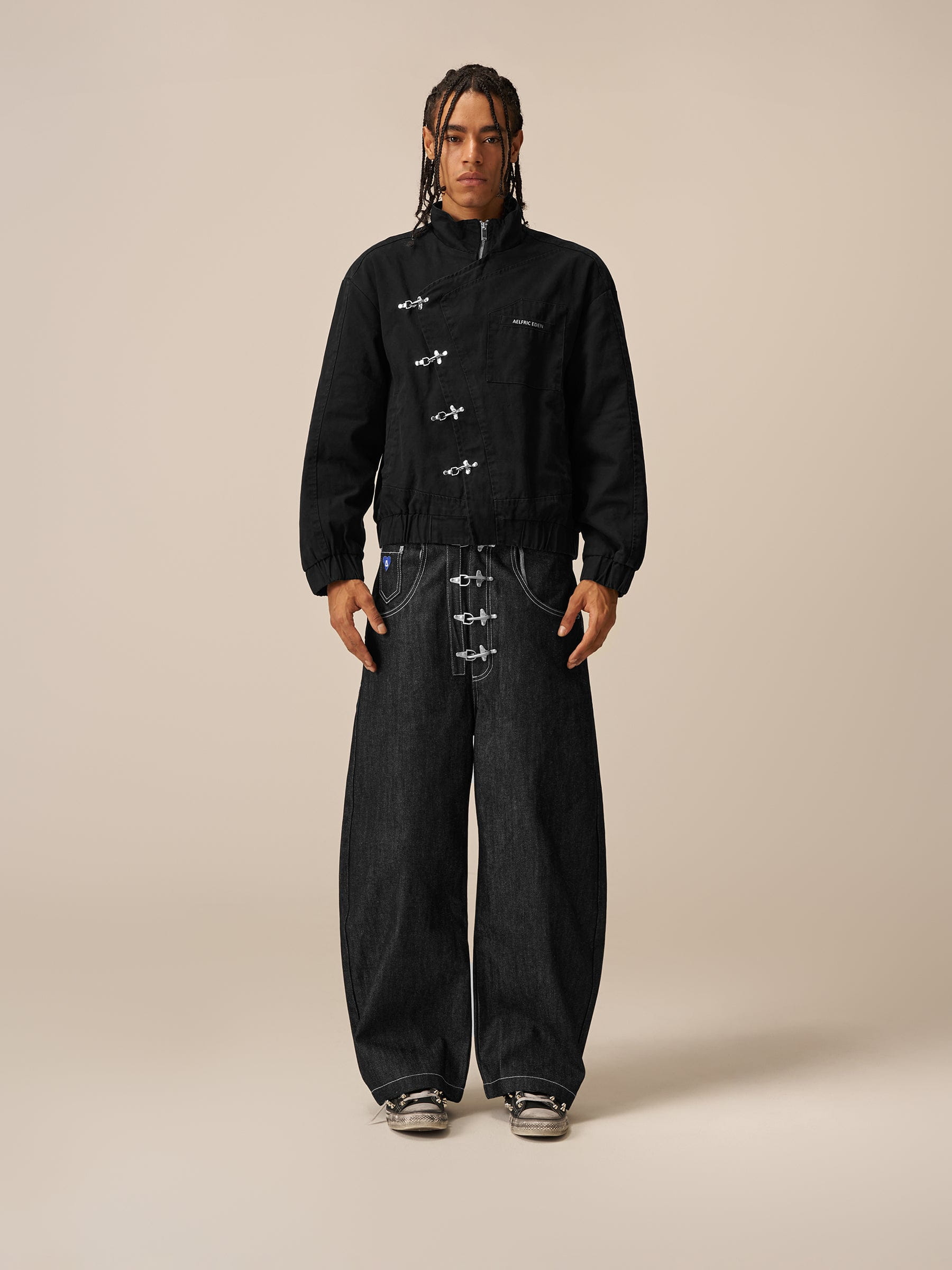 Aelfric Eden Boxy Fireman Clasp Jacket-Limited Sale