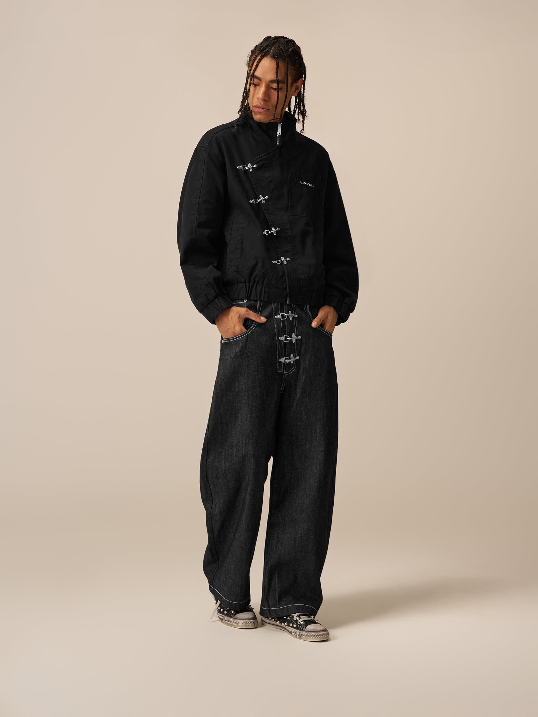 Aelfric Eden Boxy Fireman Clasp Jacket-Limited Sale