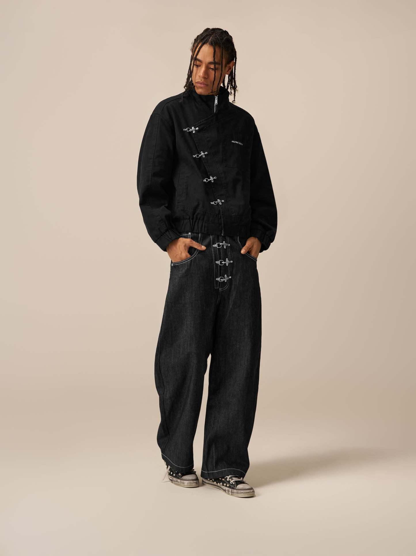 Aelfric Eden Boxy Fireman Clasp Jacket-Limited Sale