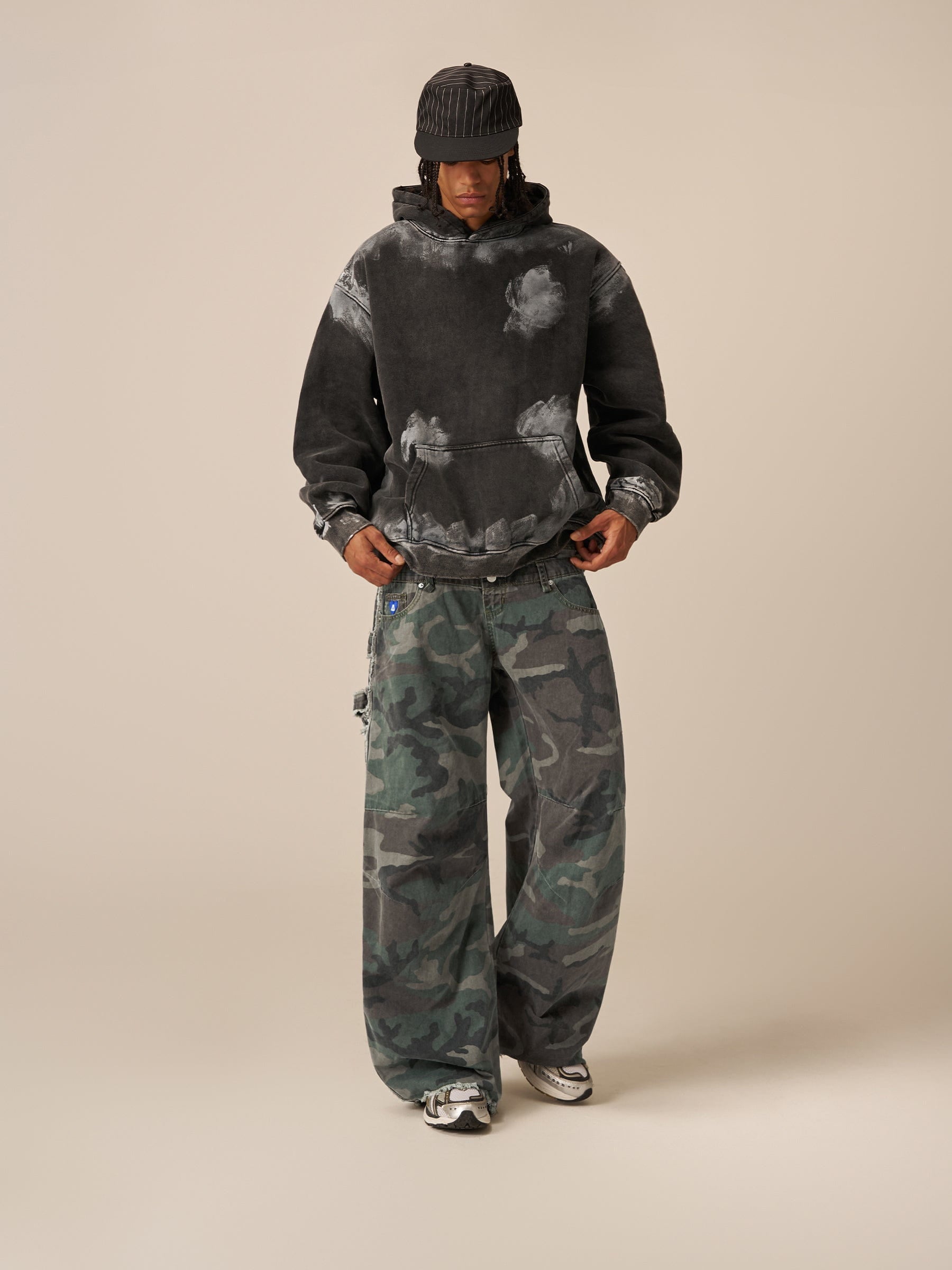 Aelfric Eden Baggy Barrel Camo Pants-Limited Sale
