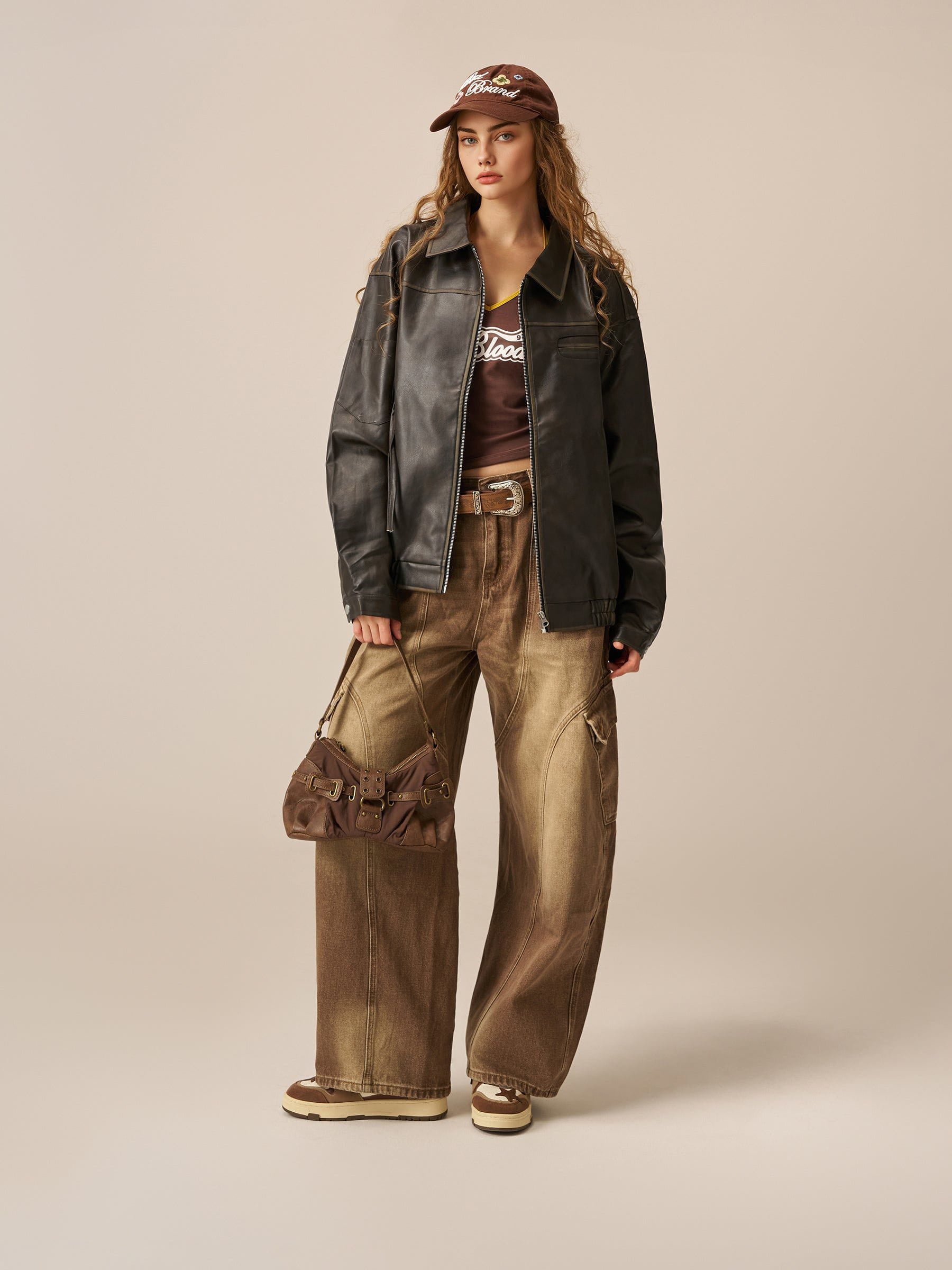 Aelfric Eden Vintage Leather Jacket-Limited Sale