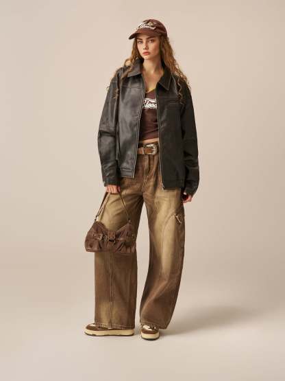 Aelfric Eden Vintage Leather Jacket-Limited Sale