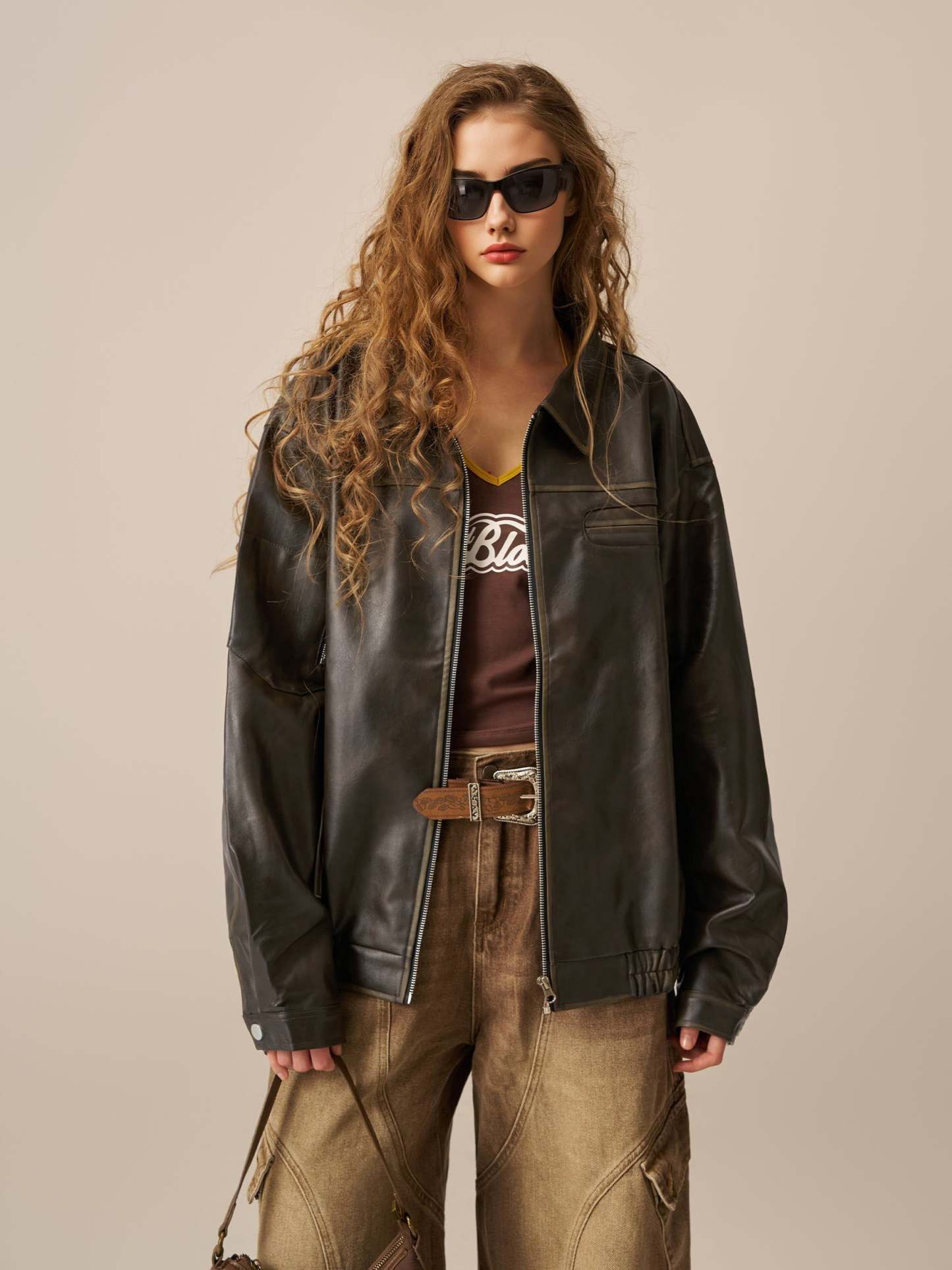 Aelfric Eden Vintage Leather Jacket-Limited Sale