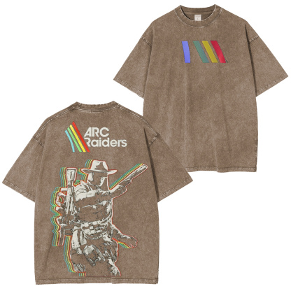 ARC Raiders Vintage Washed T-shirt/Crewneck/Hoodie-Limited Sale