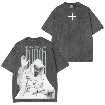 King Baldwin IV Vintage Washed T-shirt/Crewneck/Hoodie-Limited Sale