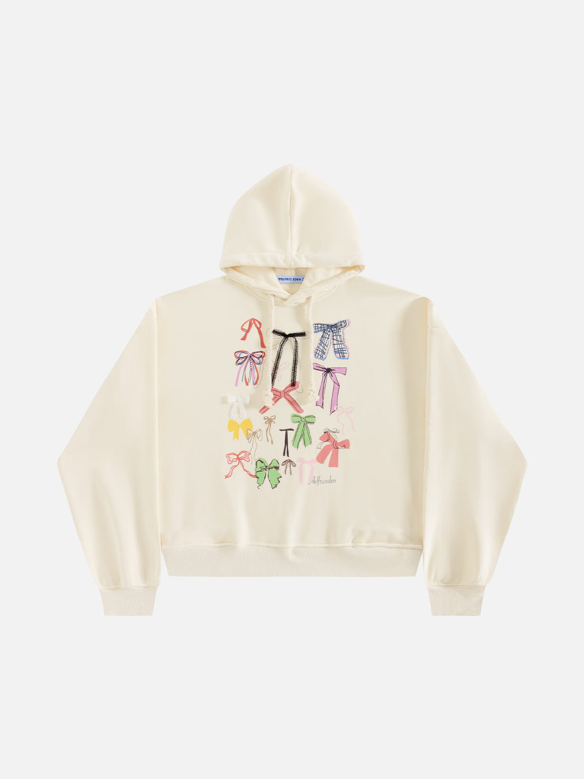 Aelfric Eden Oversized Bow Graphic Hoodie-Limited Sale