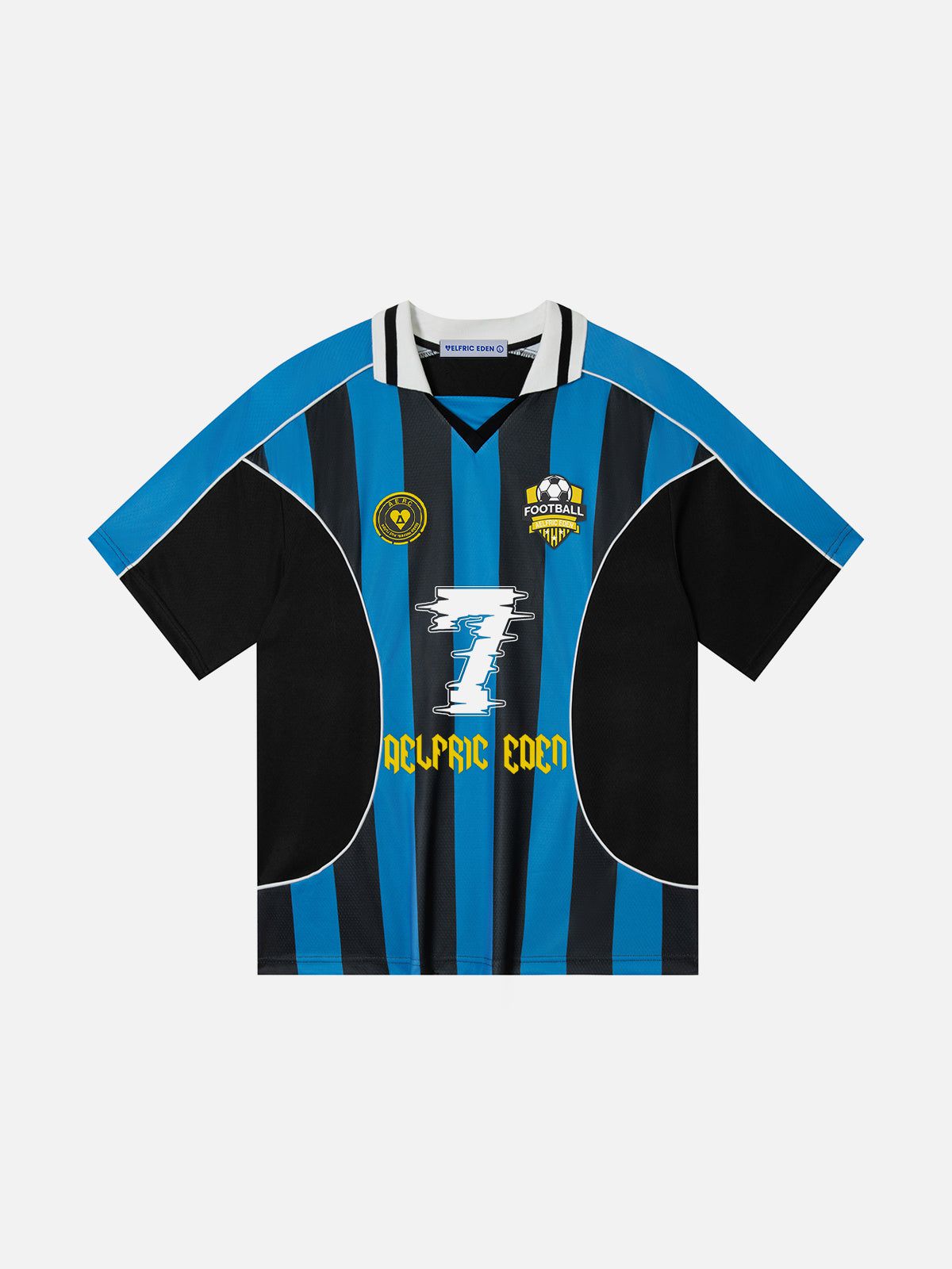 Aelfric Eden Stripe 7 Football Jersey-Limited Sale