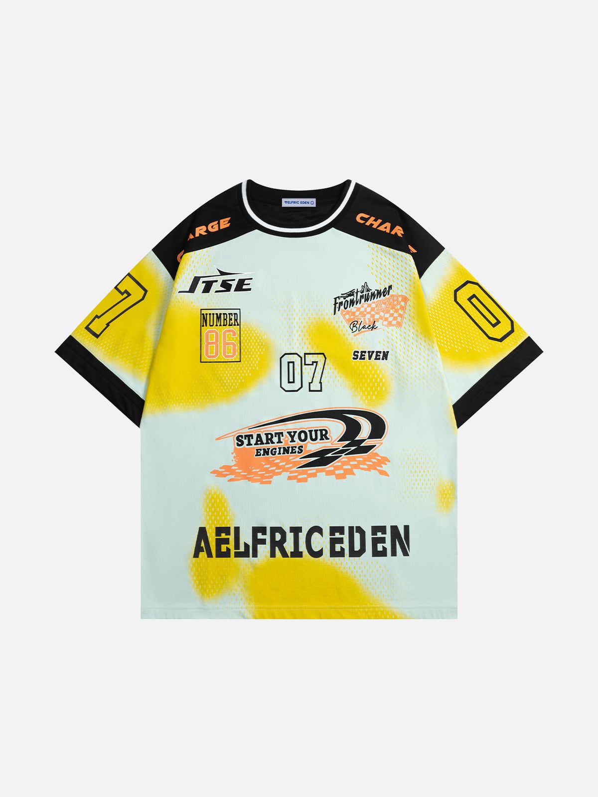 Aelfric Eden Contrast Color Football Jersey-Limited Sale