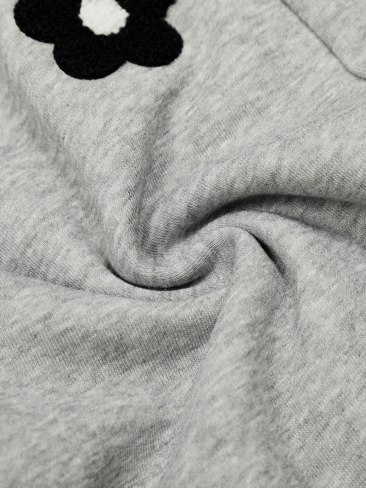 Aelfric Eden Floral Embroidery Baggy Barrel Sweatpants-Limited Sale