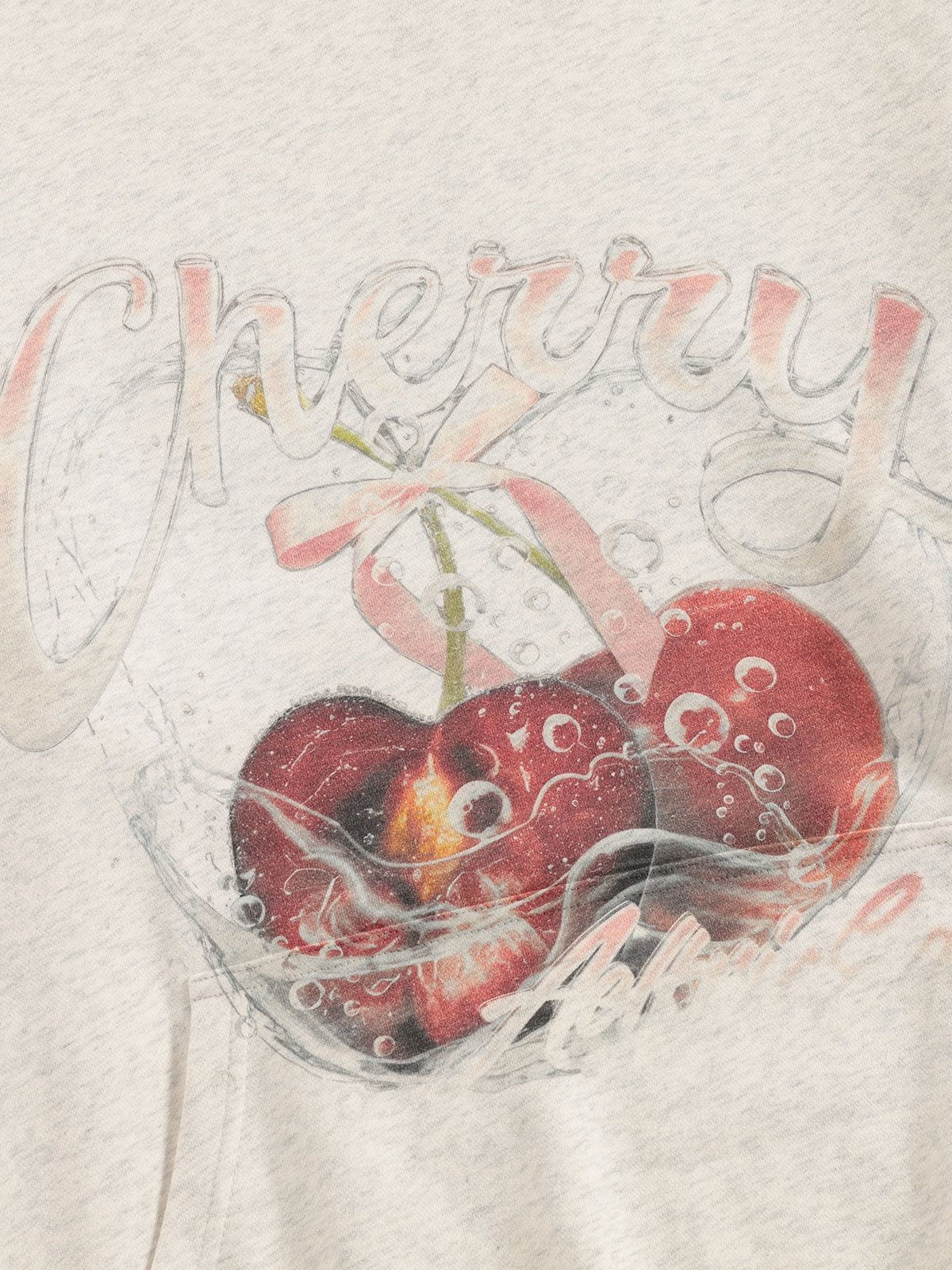 Aelfric Eden Cherry Print Pullover Hoodie-Limited Sale