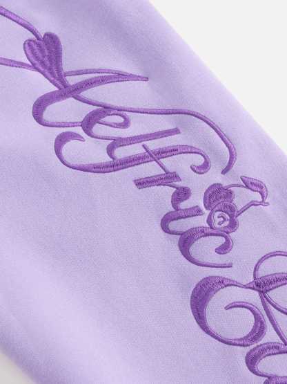 Aelfric Eden Cherry Bow Embroidery Pullover Hoodie-Limited Sale