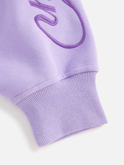 Aelfric Eden Cherry Bow Embroidery Pullover Hoodie-Limited Sale