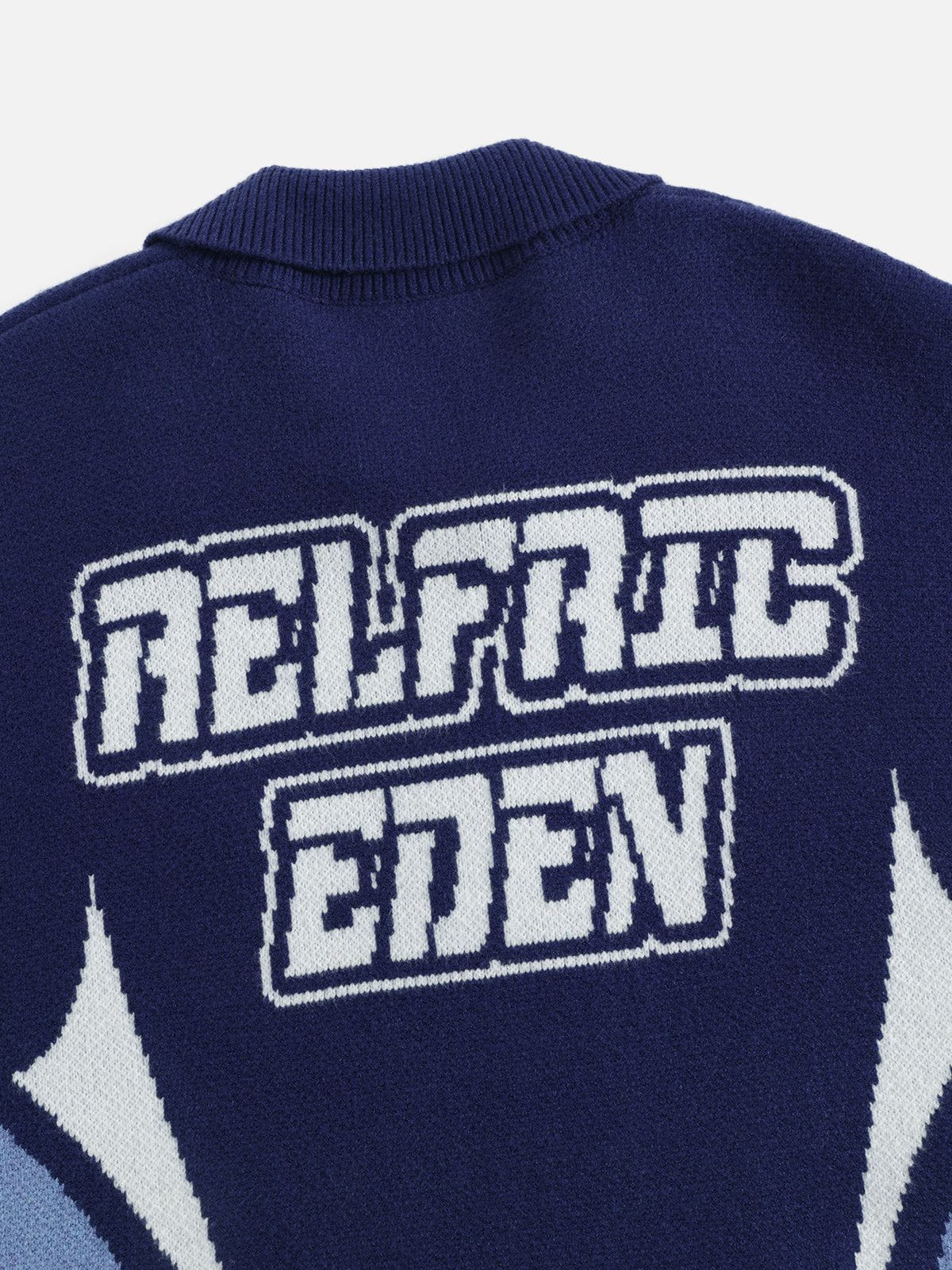 Aelfric Eden Racing Patchwork Zip Up Cardigan-Limited Sale