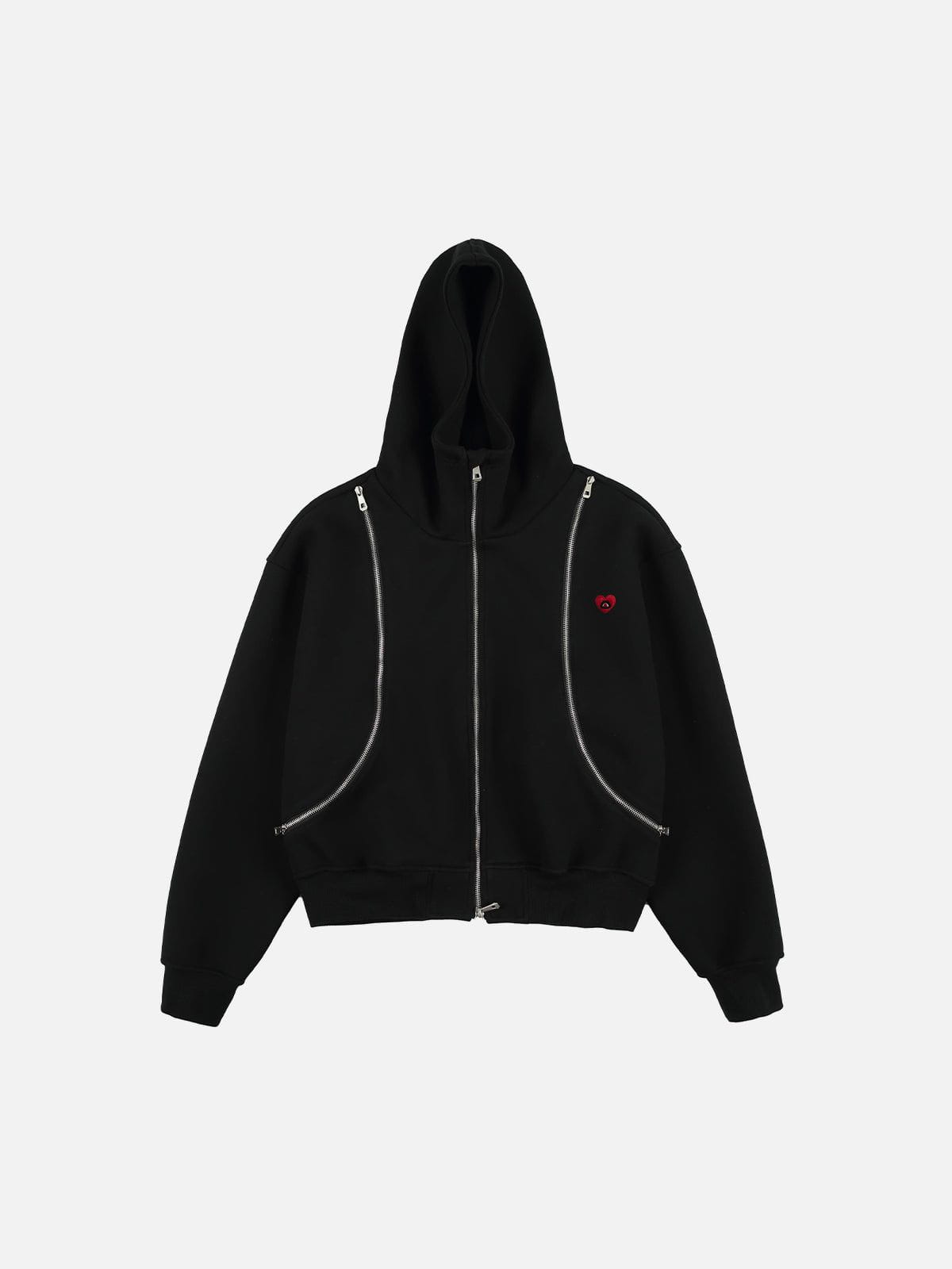 Aelfric Eden Boxy Zip Up Hoodie-Limited Sale