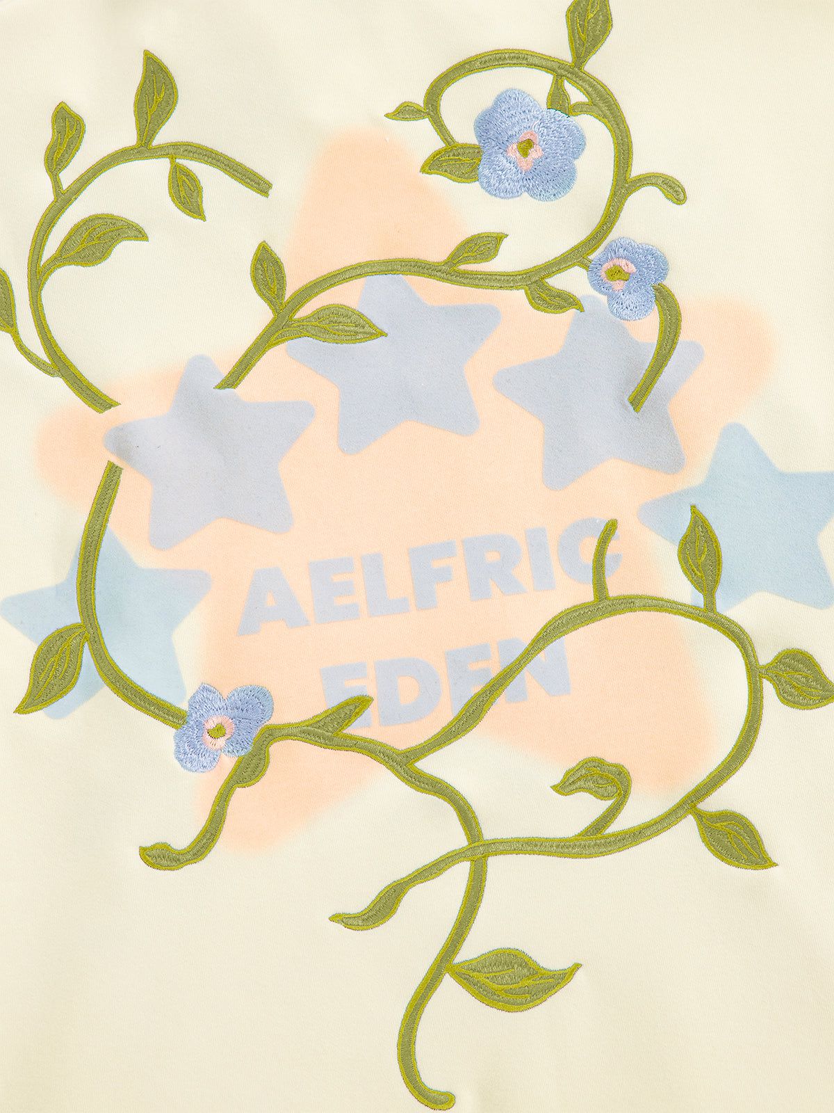 Aelfric Eden Star Rhinestone Floral Hoodie-Limited Sale