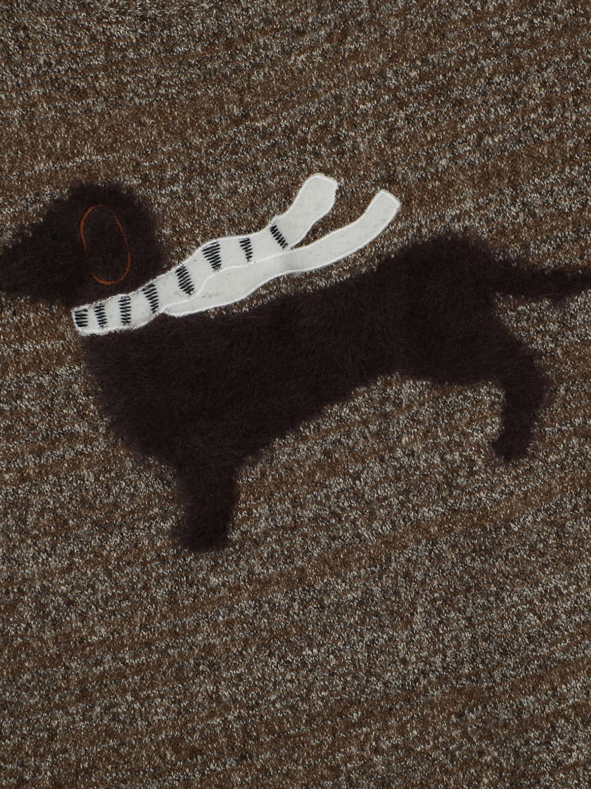 Aelfric Eden Scarf Dachshund Sweater-Limited Sale