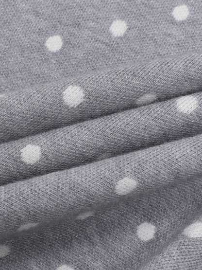 Aelfric Eden Polka Dot Zip Up Hoodie-Limited Sale