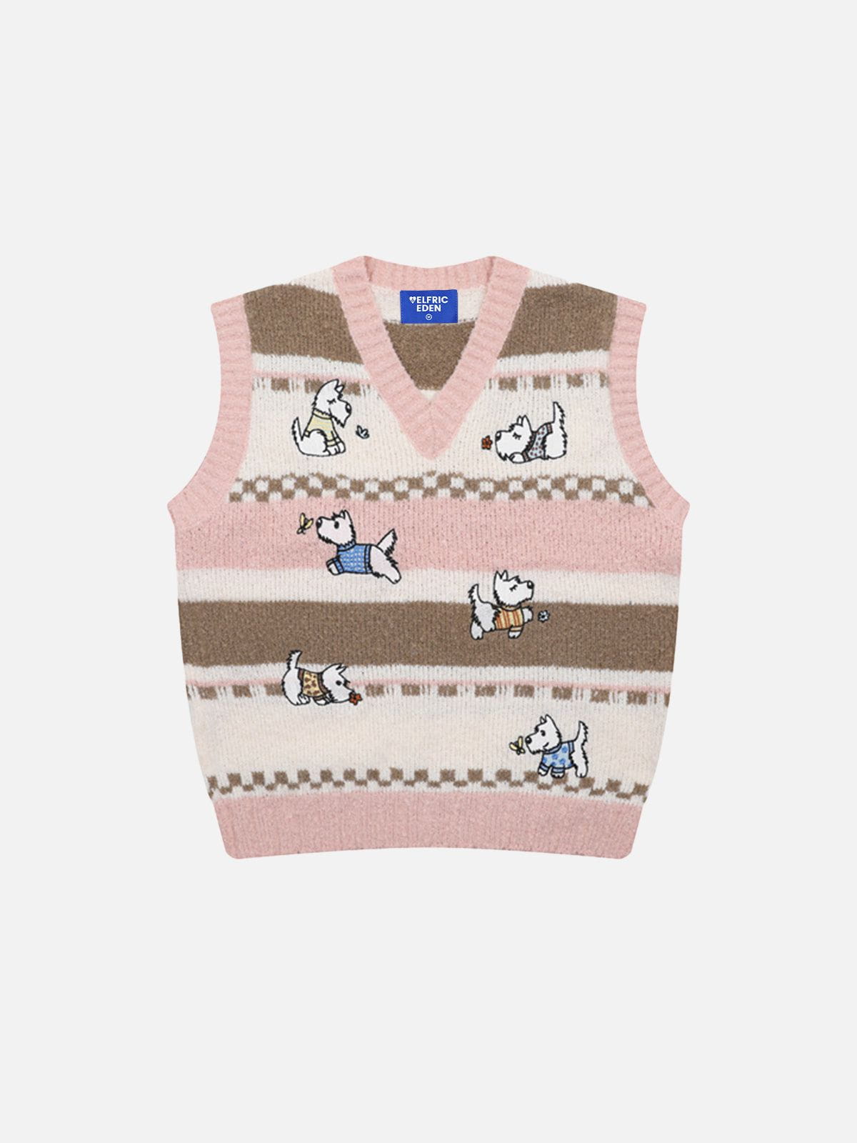 Aelfric Eden Embroidery  Highland White Terrier Sweater Vest-Limited Sale