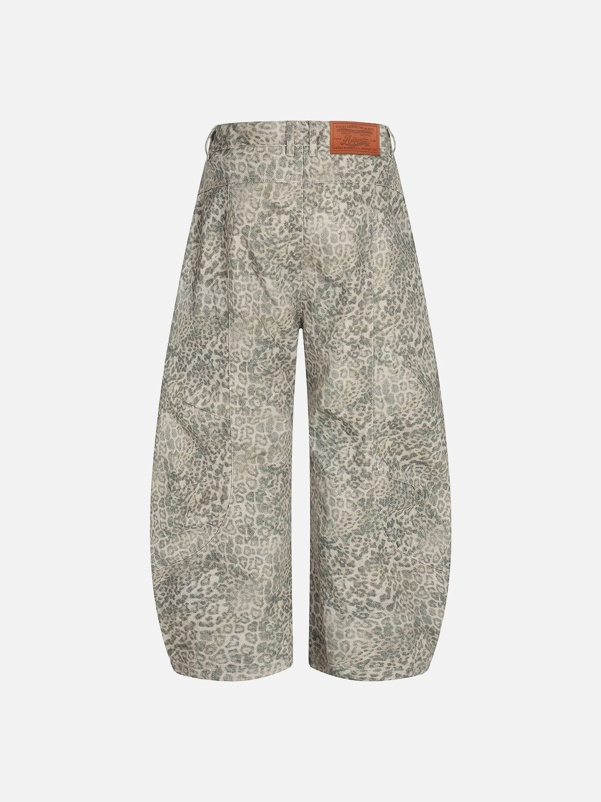 Aelfric Eden Baggy Barrel Leopard Jeans-Limited Sale