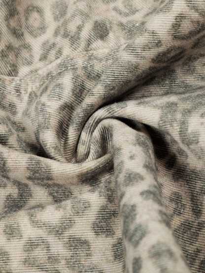 Aelfric Eden Baggy Barrel Leopard Jeans-Limited Sale