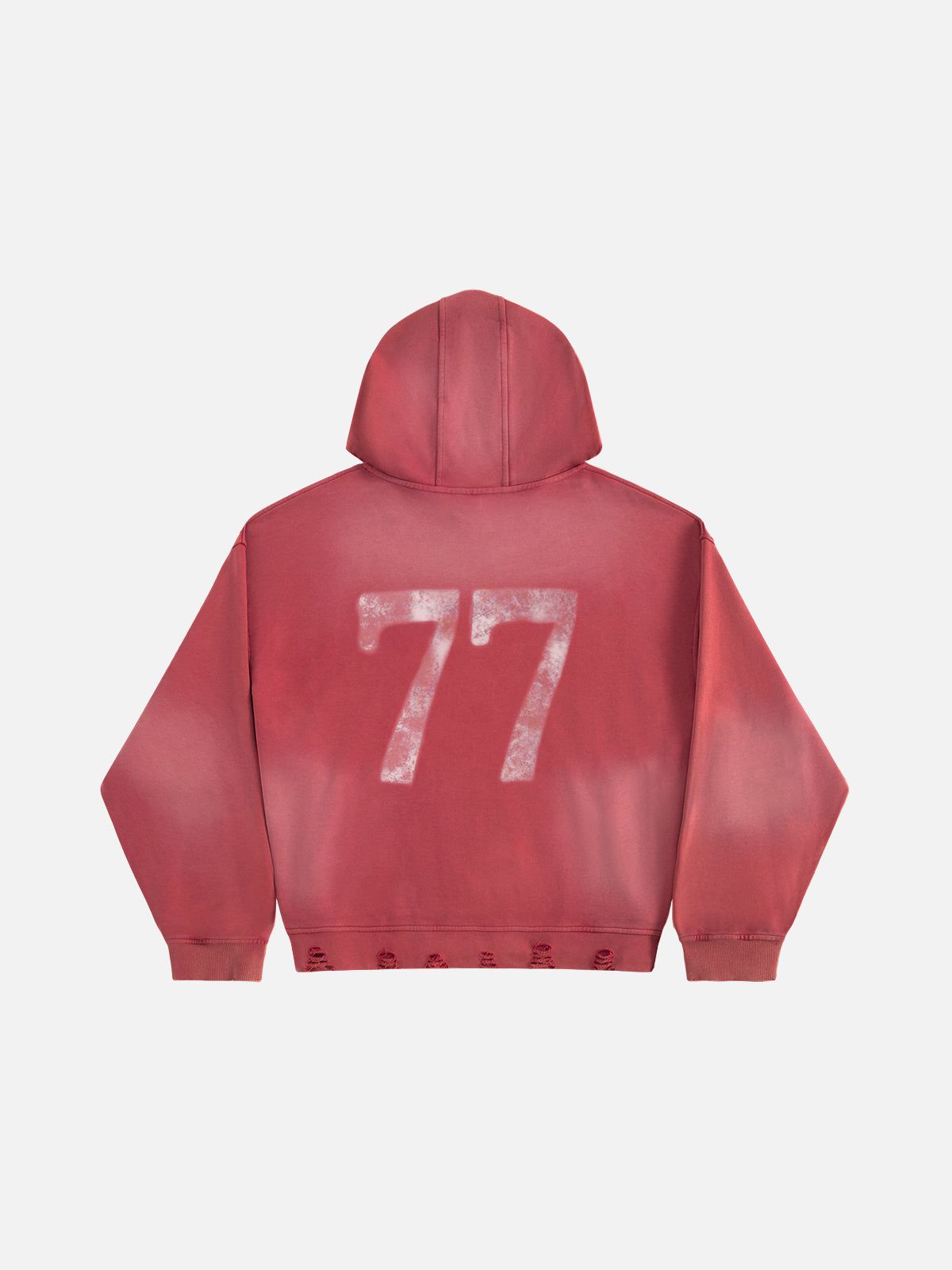 Aelfric Eden Boxy Rhinestone 77 Graphic Pullover Hoodie-Limited Sale