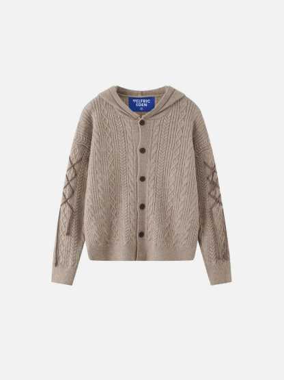 Aelfric Eden Rabbit Ear Hooded Cardigan-Limited Sale
