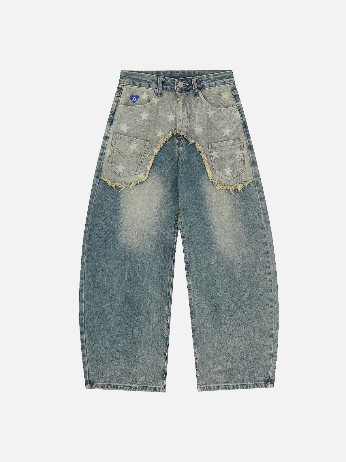 Aelfric Eden CAMO Star Baggy Jeans-Limited Sale