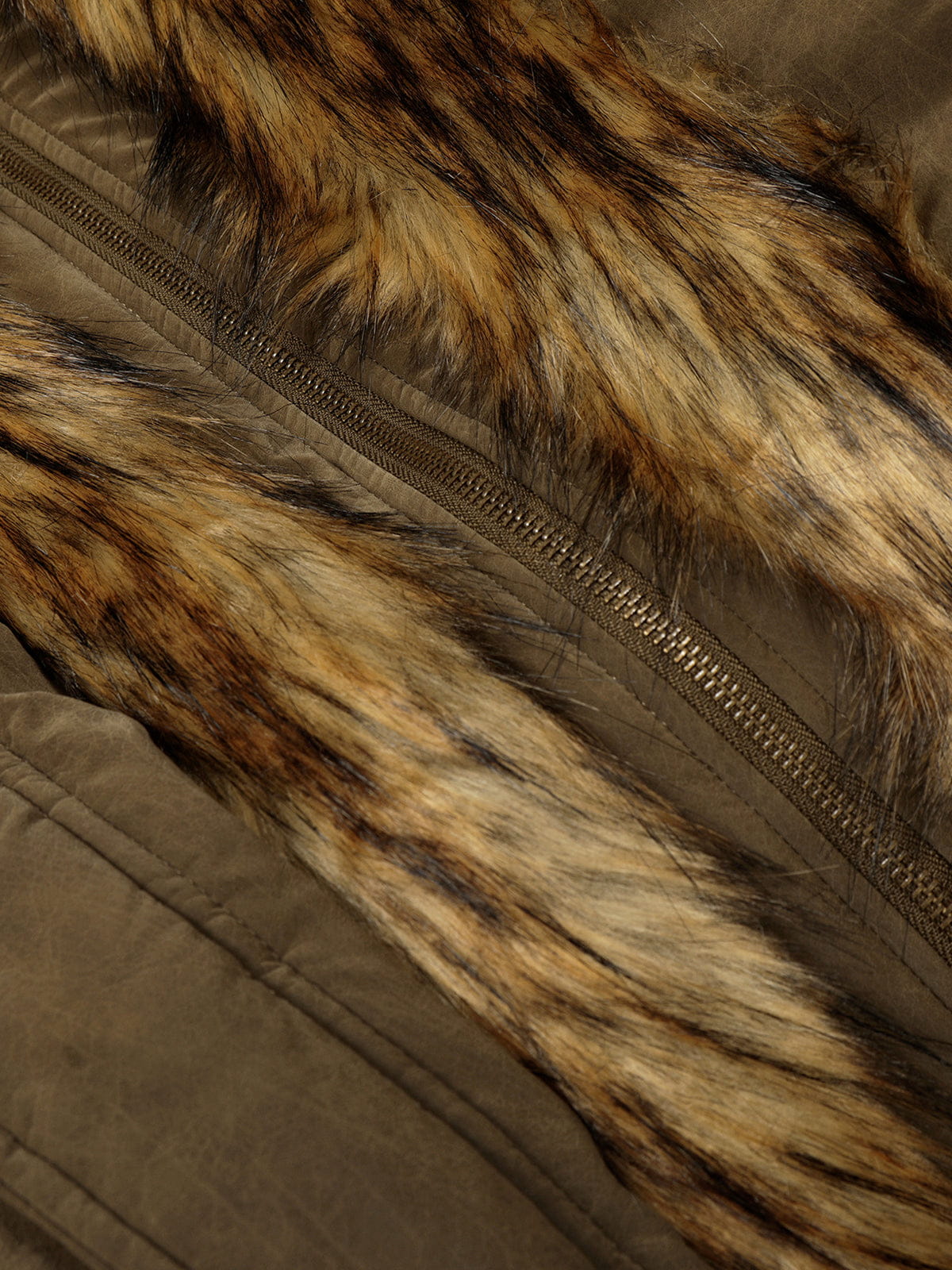 Aelfric Eden Faux Fur Two Layer Coat-Limited Sale