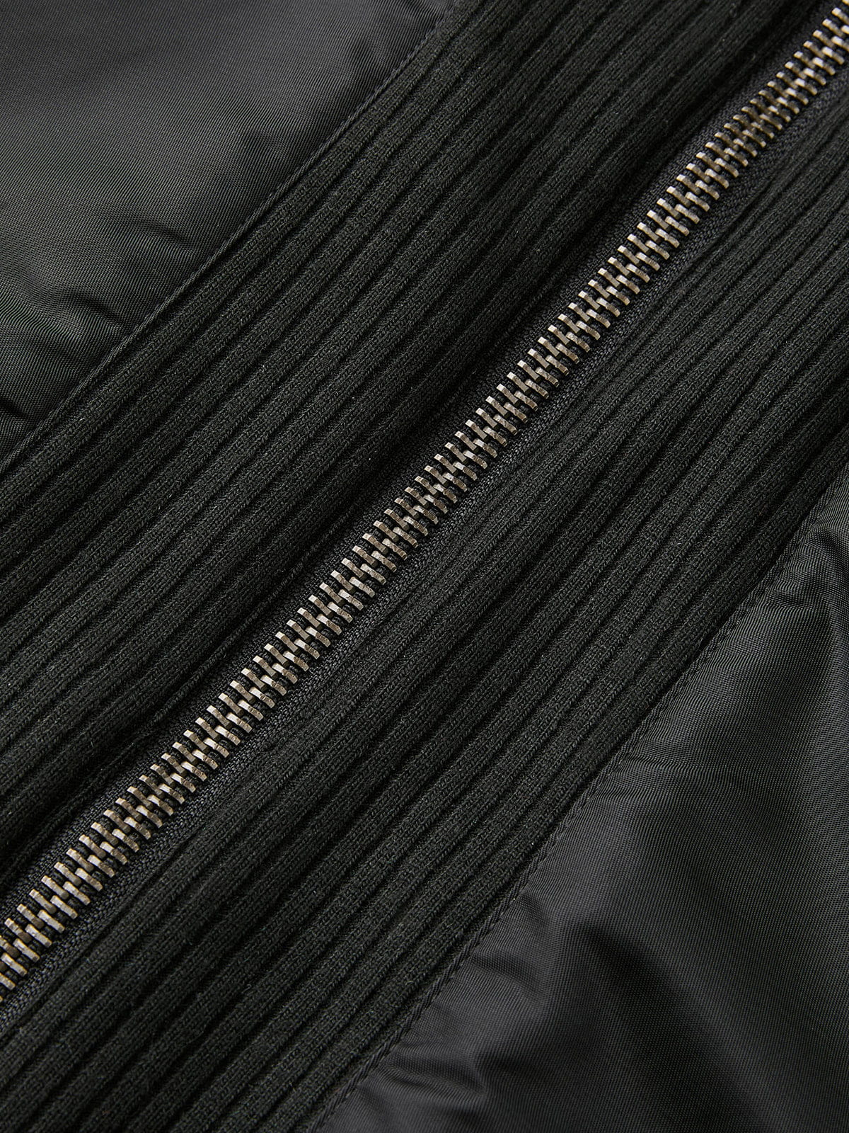 Aelfric Eden Ribbed Panel Zip Up Coat-Limited Sale