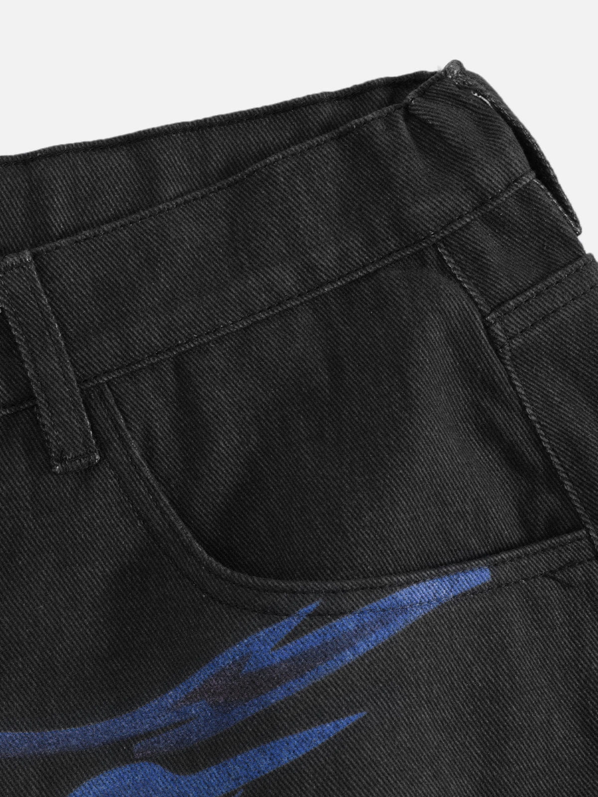 Aelfric Eden Flame Graphic Jorts-Limited Sale