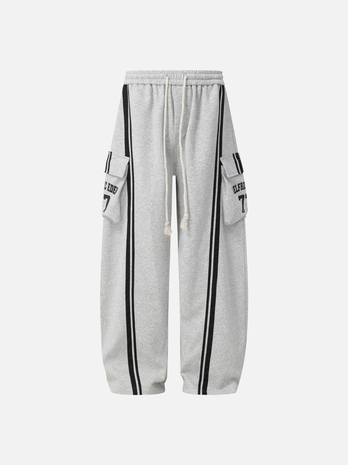 Aelfric Eden Stripe Panel Baggy Barrel Sweatpants-Limited Sale