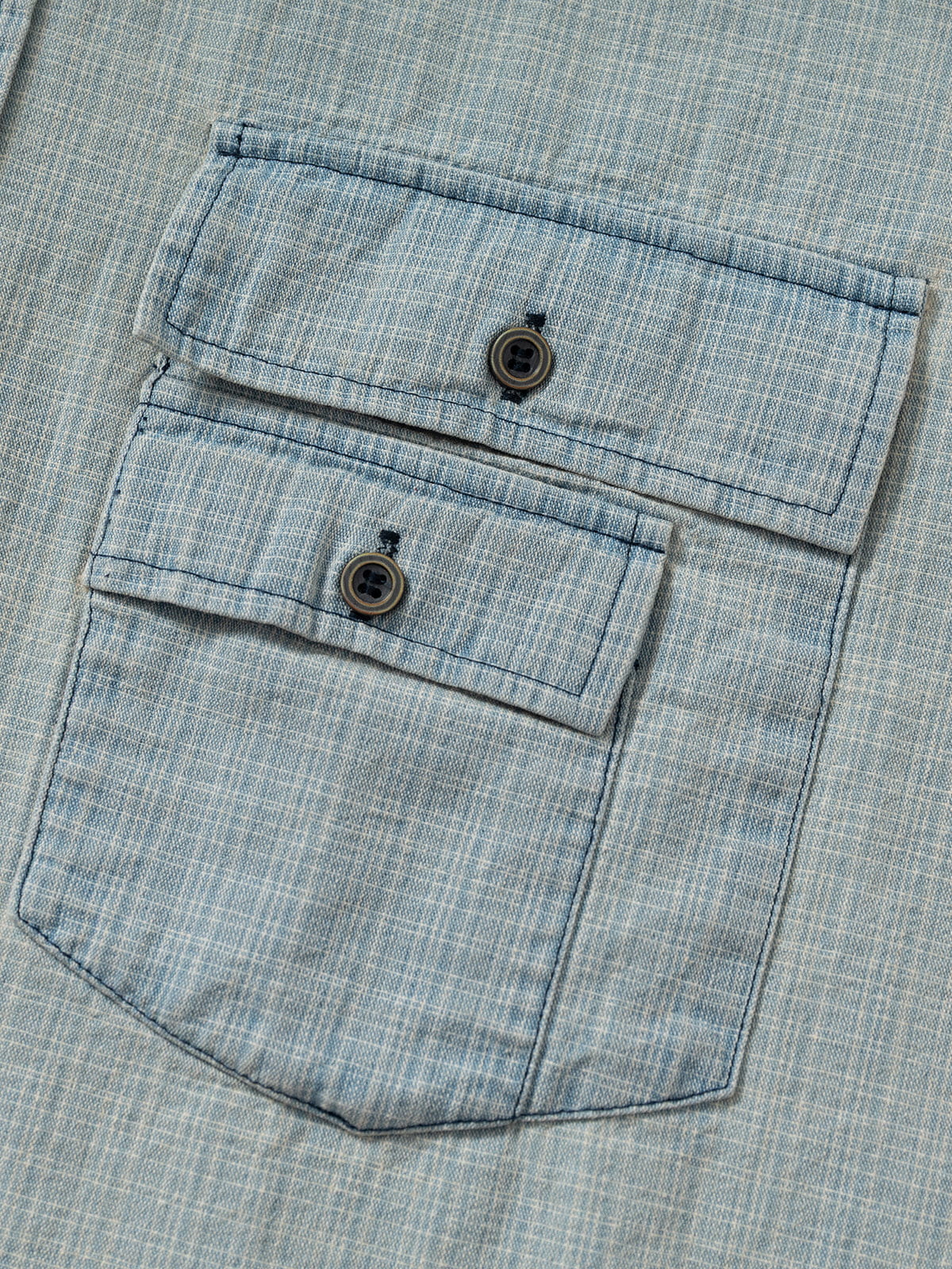 Aelfric Eden Layered Pocket Short Sleeve Shirt-Limited Sale