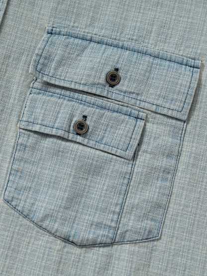 Aelfric Eden Layered Pocket Short Sleeve Shirt-Limited Sale