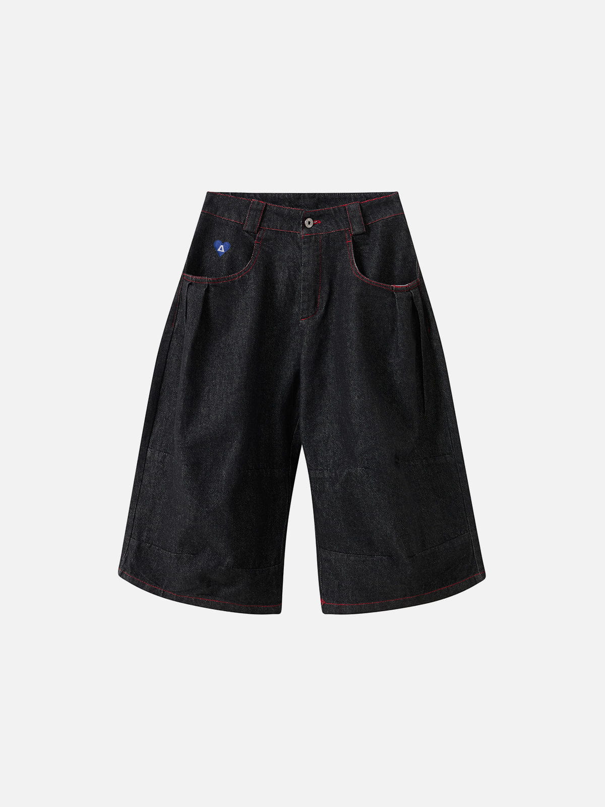 Aelfric Eden Contrast Stitch Longline Jorts-Limited Sale