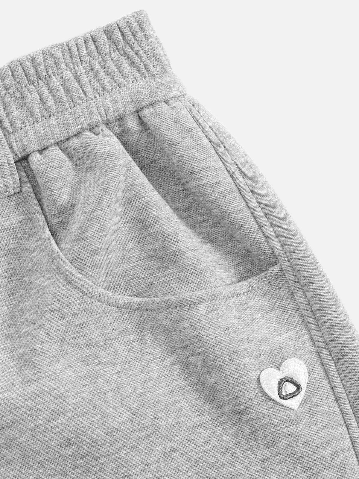 Aelfric Eden Embroidered Pearl Baggy Barrel Sweatpants-Limited Sale