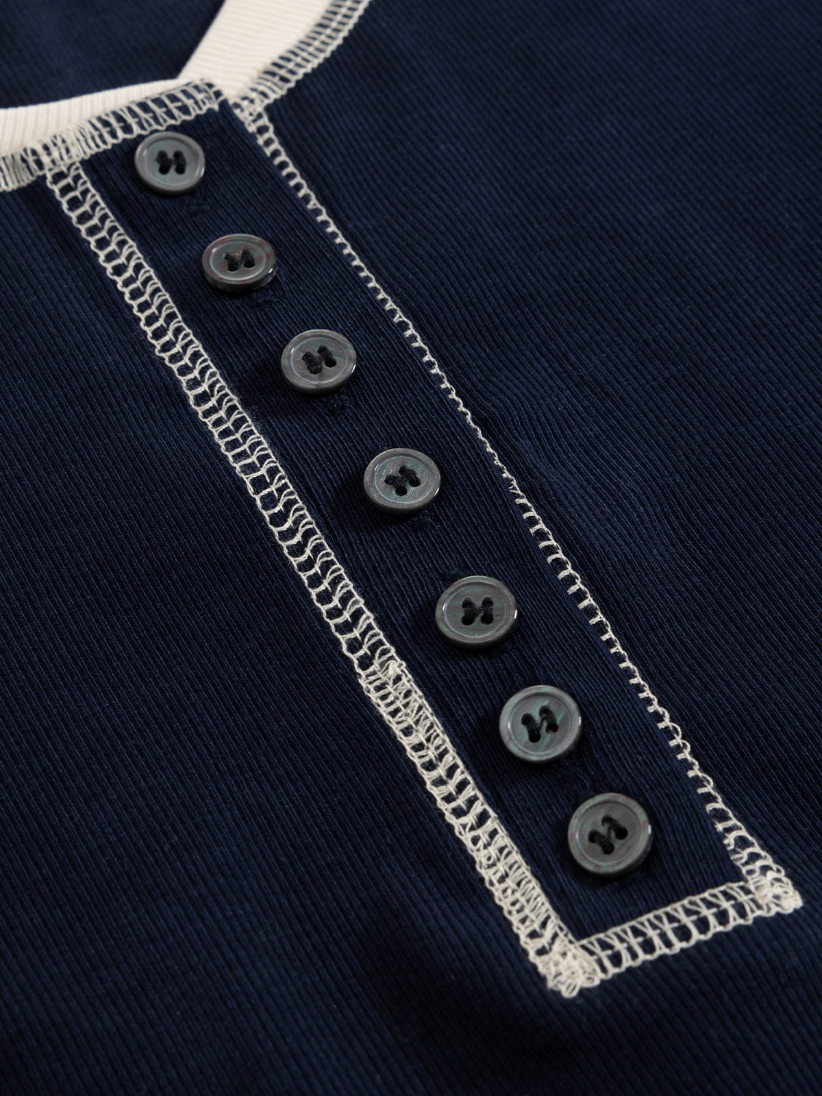 Aelfric Eden Layered Chain Henley Tee-Limited Sale