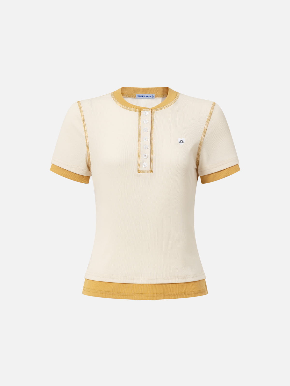 Aelfric Eden Layered Chain Henley Tee-Limited Sale