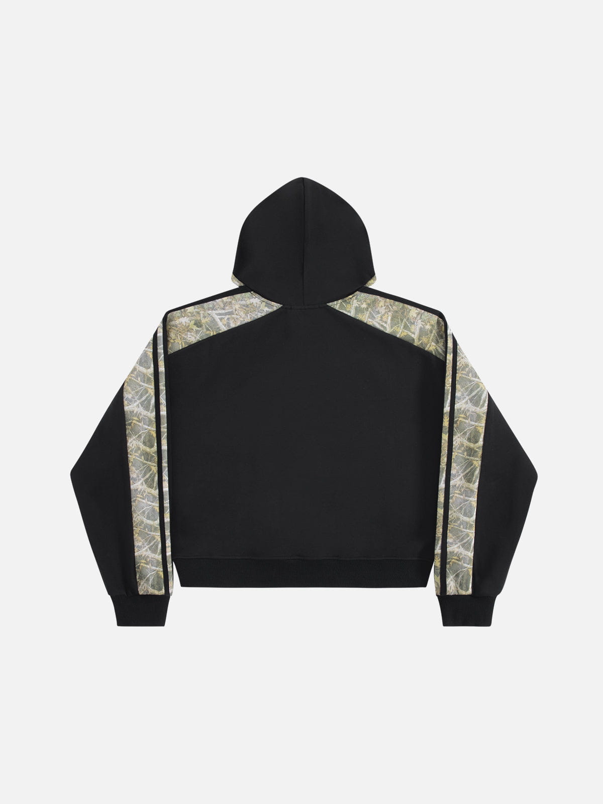 Aelfric Eden Boxy Leaf CAMO Panel Pullover Hoodie-Limited Sale