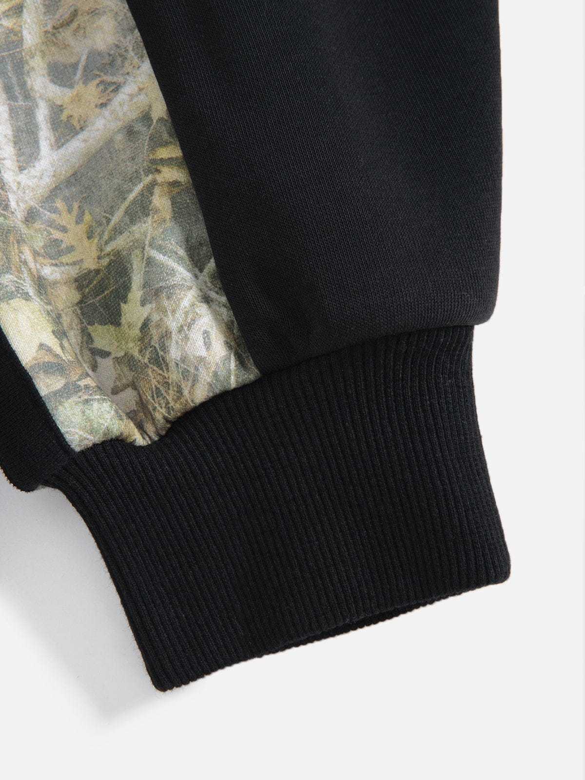Aelfric Eden Boxy Leaf CAMO Panel Pullover Hoodie-Limited Sale
