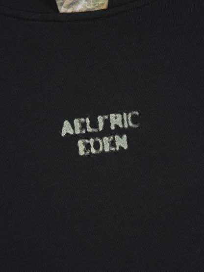 Aelfric Eden Boxy Leaf CAMO Panel Pullover Hoodie-Limited Sale