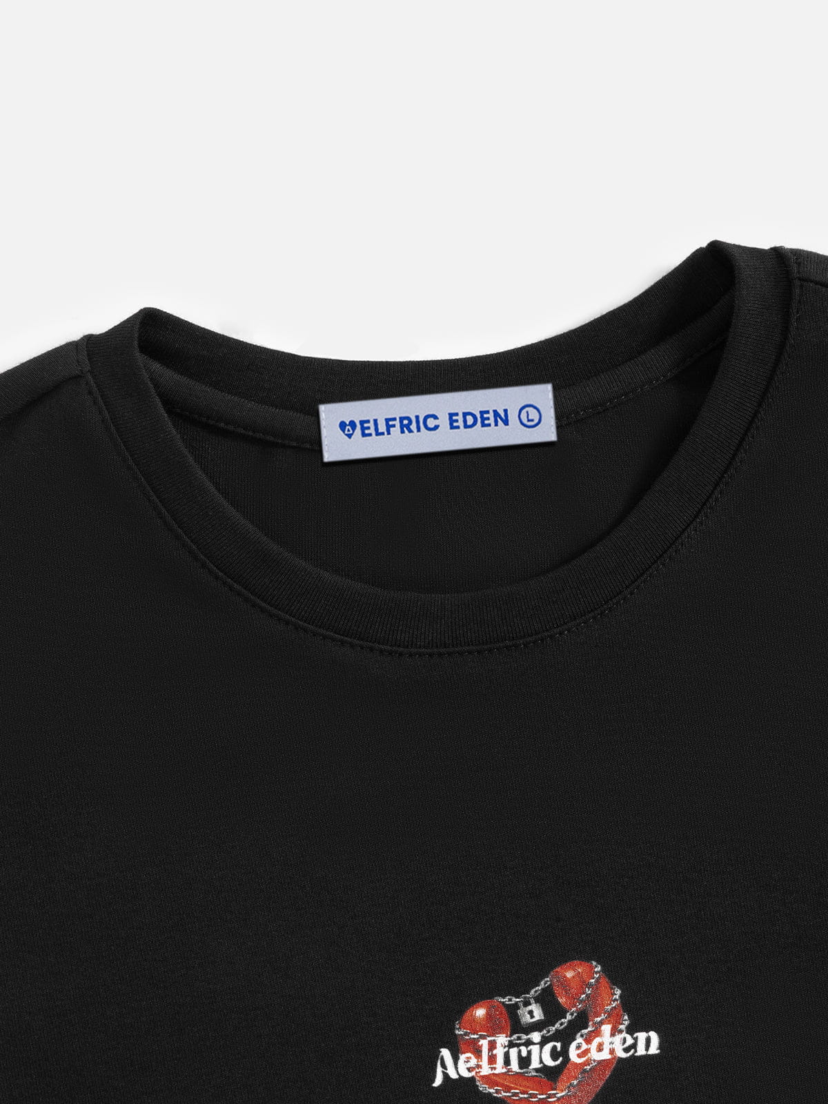 Aelfric Eden Chain Heart Graphic Tee-Limited Sale