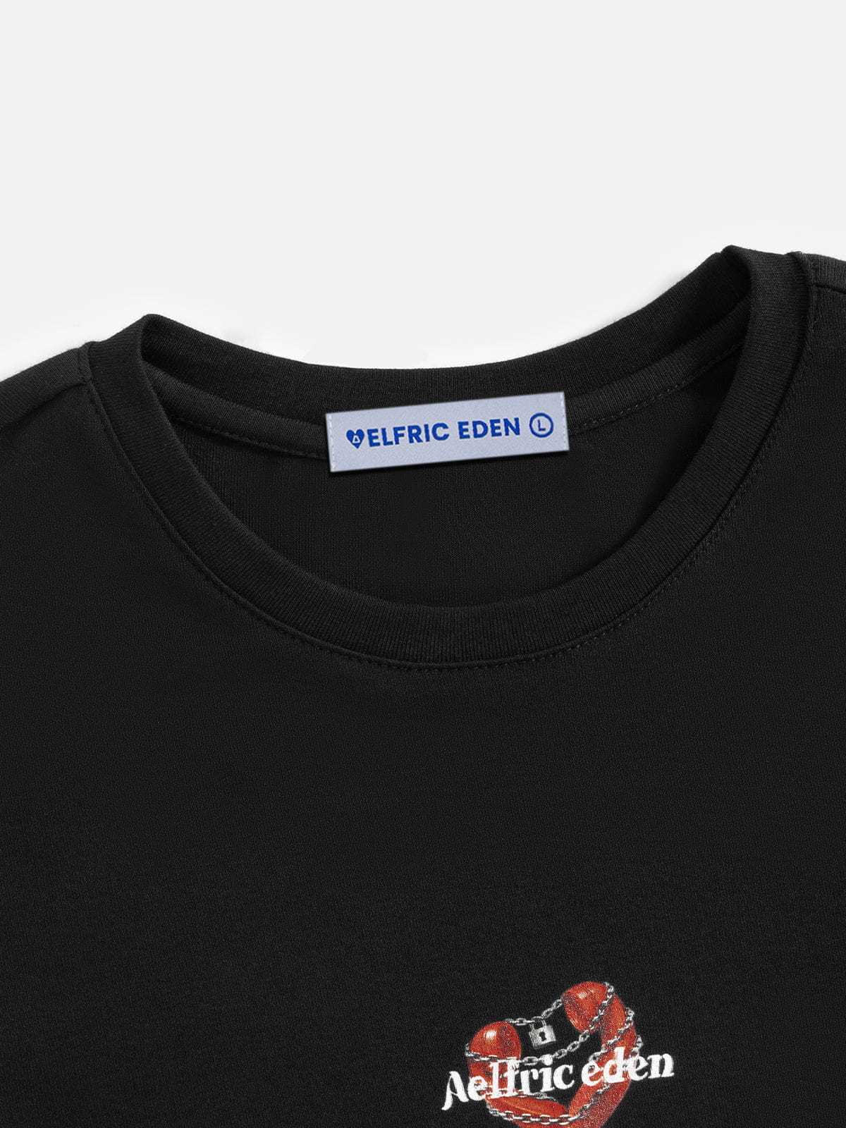 Aelfric Eden Chain Heart Graphic Tee-Limited Sale